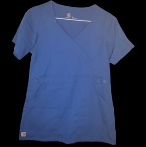 Carhartt scrubs Work-Flex 2 Pocket Mock Wrap Top